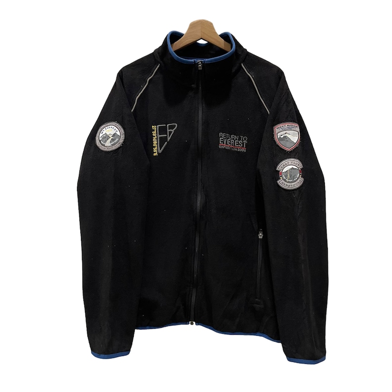 Vintage Eddie Bauer Return to Everest Expedition 2009 Windcutter Fleece