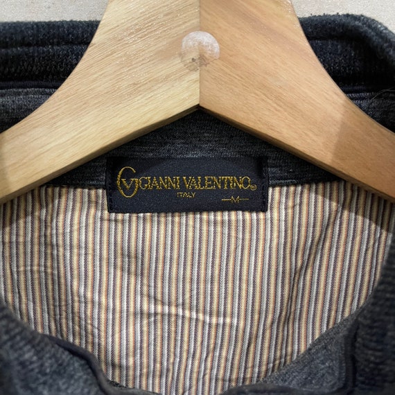Vintage!! Gianni Valentino Italy Sweater Sweatshi… - image 6