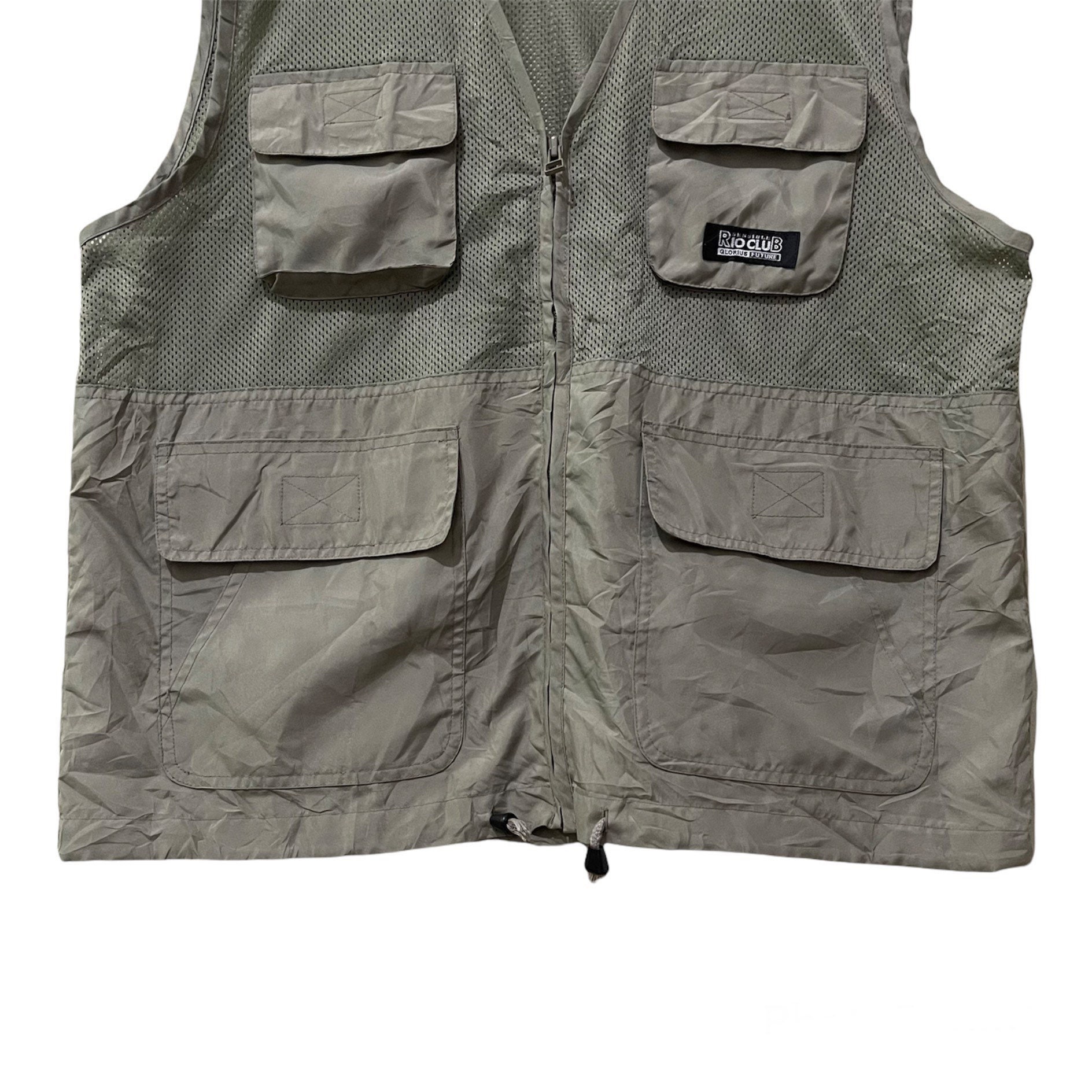 Vintage Japanese Brand Rio Club Multipocket Vest - Etsy