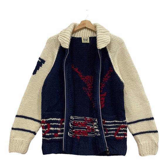 Vintage Sweet Orr Knitted Zipper Sweater - image 2