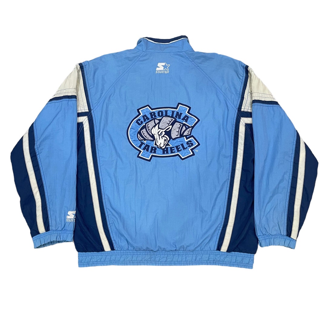 North Calorina Tar Heels ヴィンテージジャケット Vintage 80s NCAA Starter University OfNorth Carolina Satin