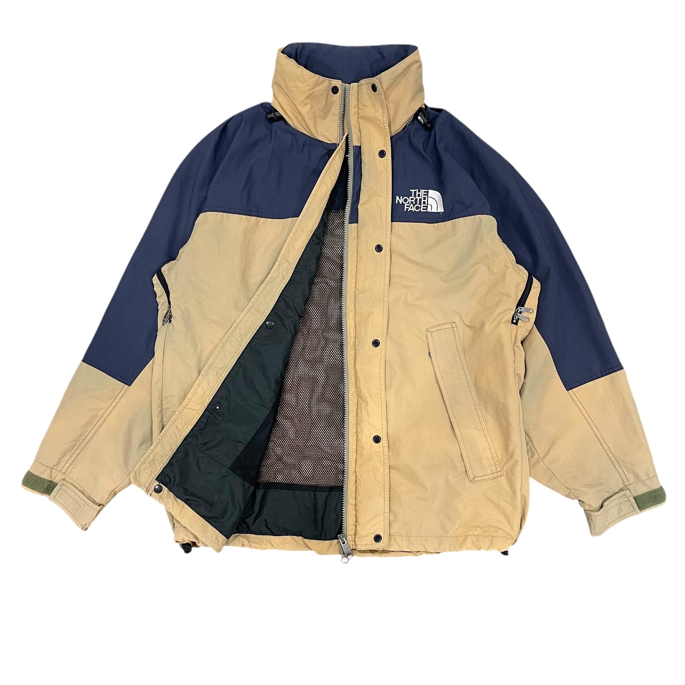 The North Face Colour-way Attached Hoodie Zipper Outdoor Jacket - Etsy