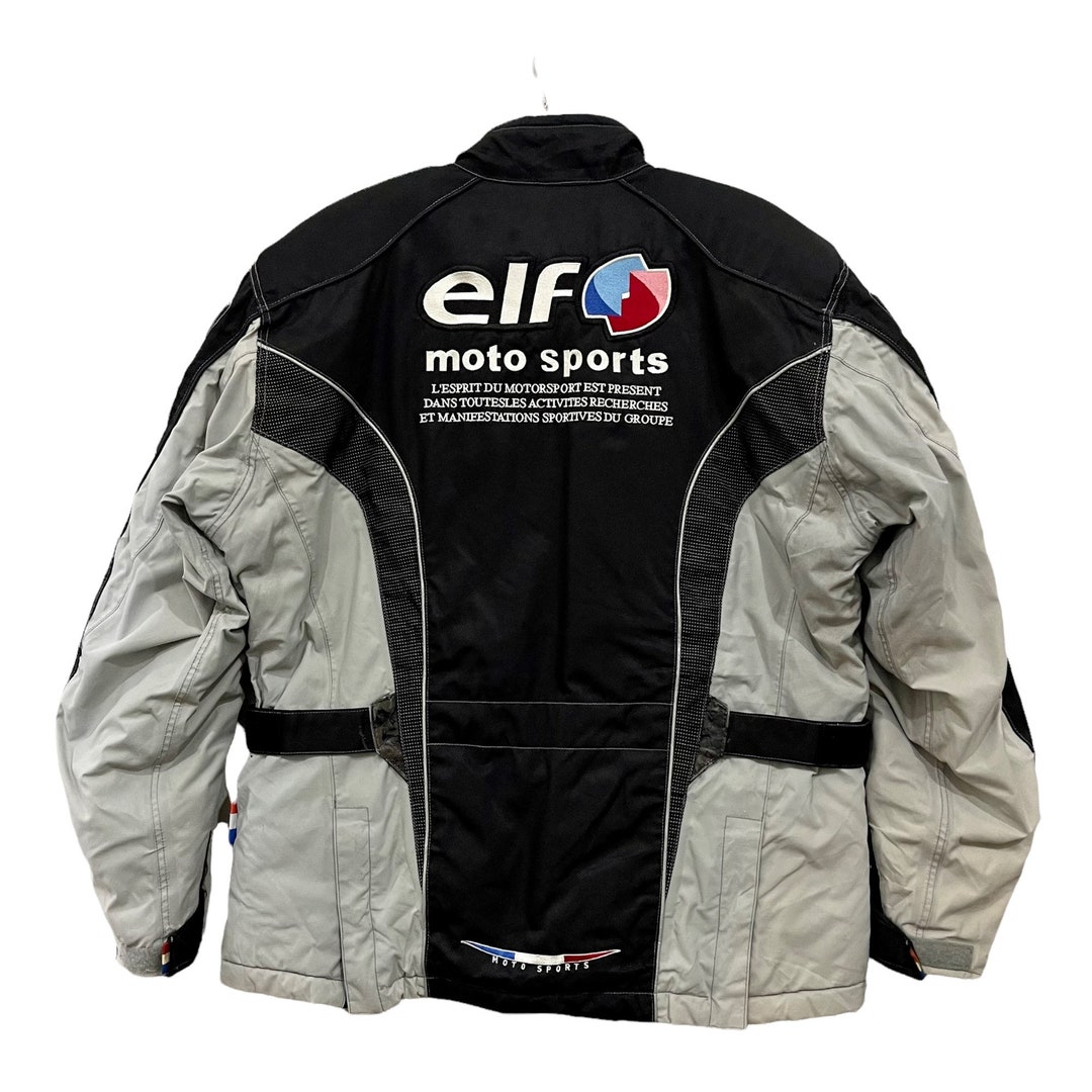 Vintage ELF Motorsport Riding Motorcycle Jacket - Etsy