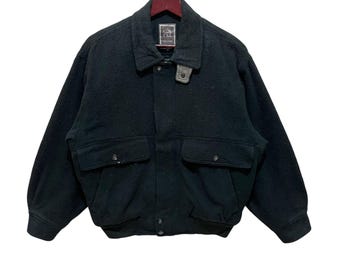 Vintage 90-tals Gulk Club For Nice Man ullbomberjacka