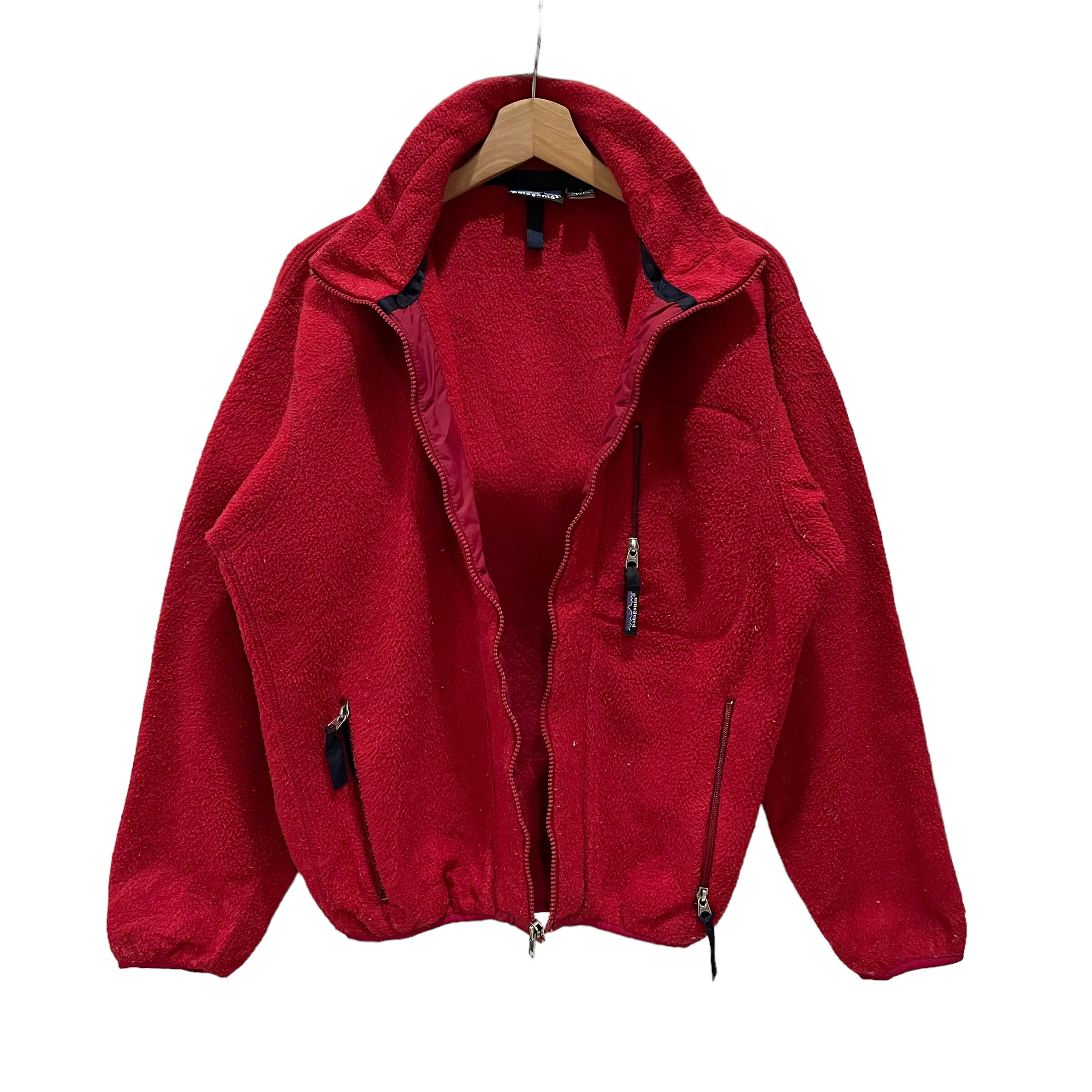 Vintage 90s Patagonia Made in USA Fleece Zipper Jacket - Etsy
