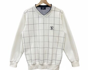 Vintage!! Santa Barbara Polo Ralph Lauren Tröja med huva