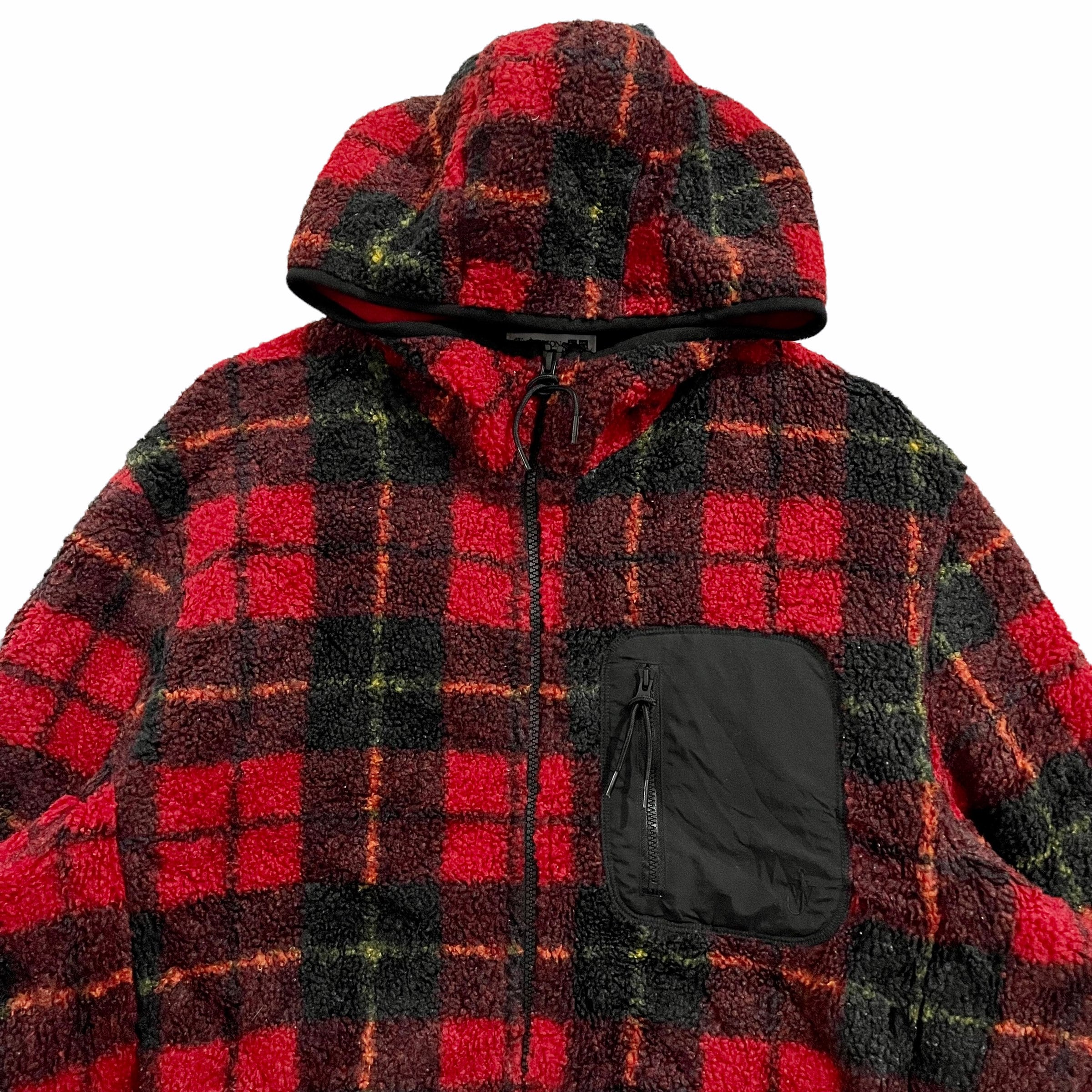 JWアンダーソン×ユニクロ ディープパイルフリース フーディー セーター