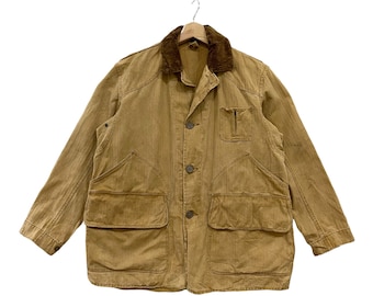 Vintage Canvas Chore Workwear Like Carhartt Jacket
