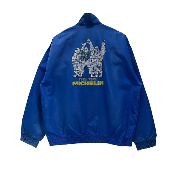 Joluvi Vintage 90s Velour Track Jacket Men's Size Large Blue