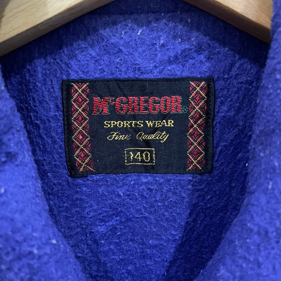 Vintage!! McGregor Multicolour Patchwork Coat Jac… - image 9