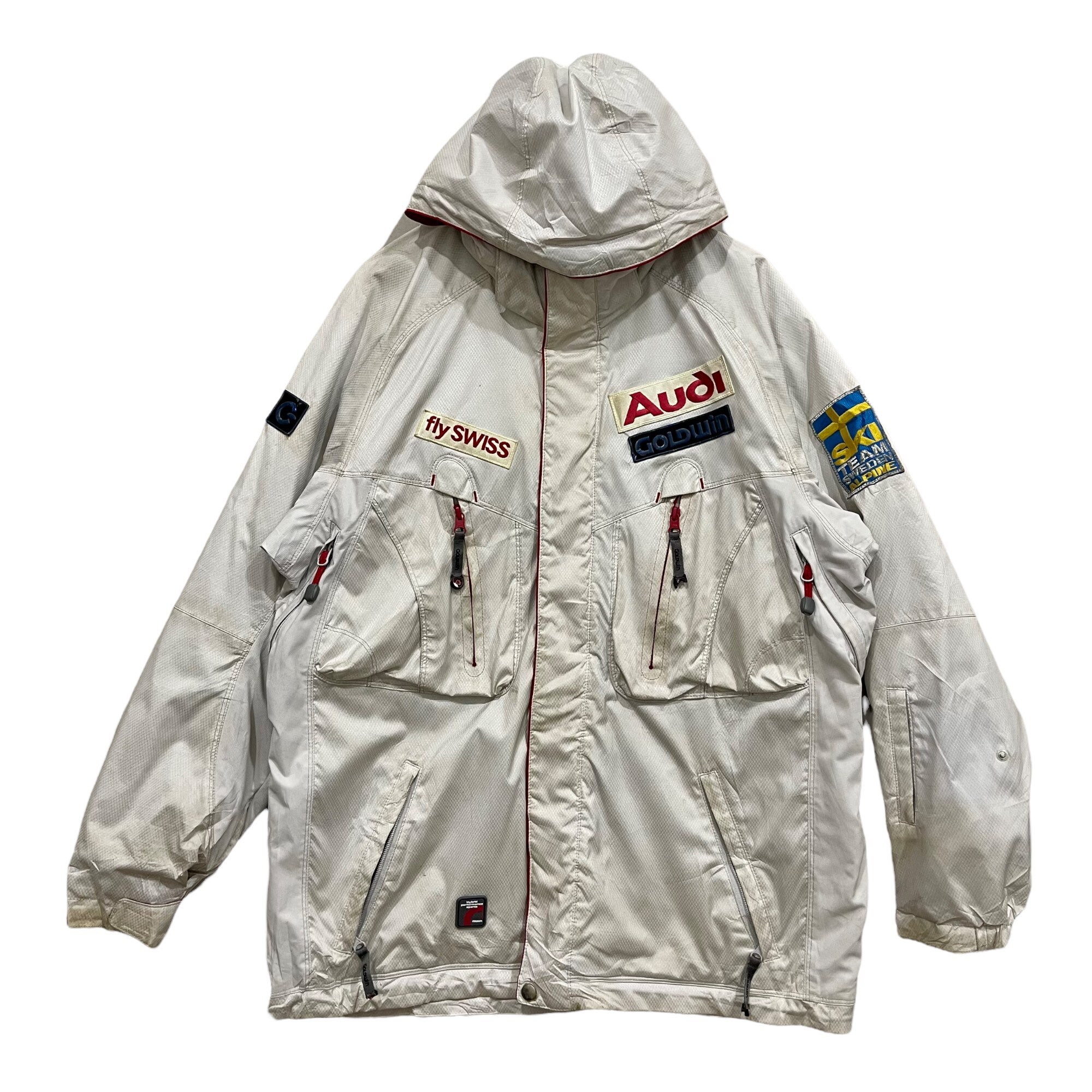 agujero social psicología Chaqueta alpina Vintage Goldwin Audi Sweden Ski Team - Etsy España