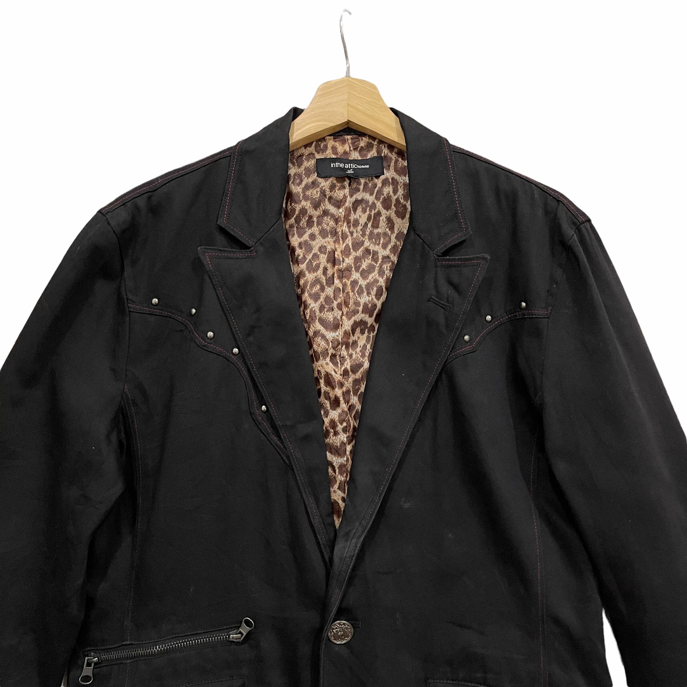 【Archive】in the attic khaki coat Vintage!! in the Attic Homme Coat Blazer Jacket - Etsy Canada