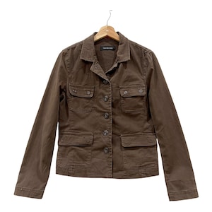 Vintage!! Calvin Klein Jeans Multipockets Button Up Jacket