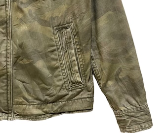 Military Jackets Abercrombie Camouflage Jacket Vintage Abercrombie