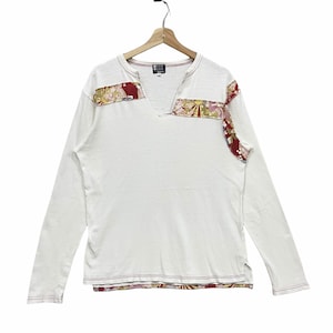 Vintage!! Takeo Kikuchi Japanese Brand Nice Design Long Sleeve Crewneck Shirt