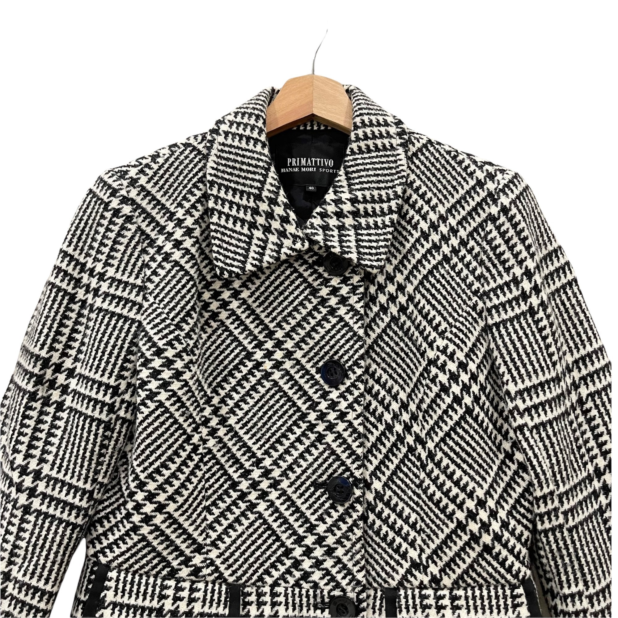 Vintage!! Hanae Mori Sports Primattivo Wool Jacket - Etsy 