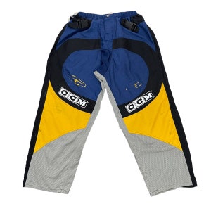 Vintage 90s CCM Oversize Multicolour Motorcross Pant