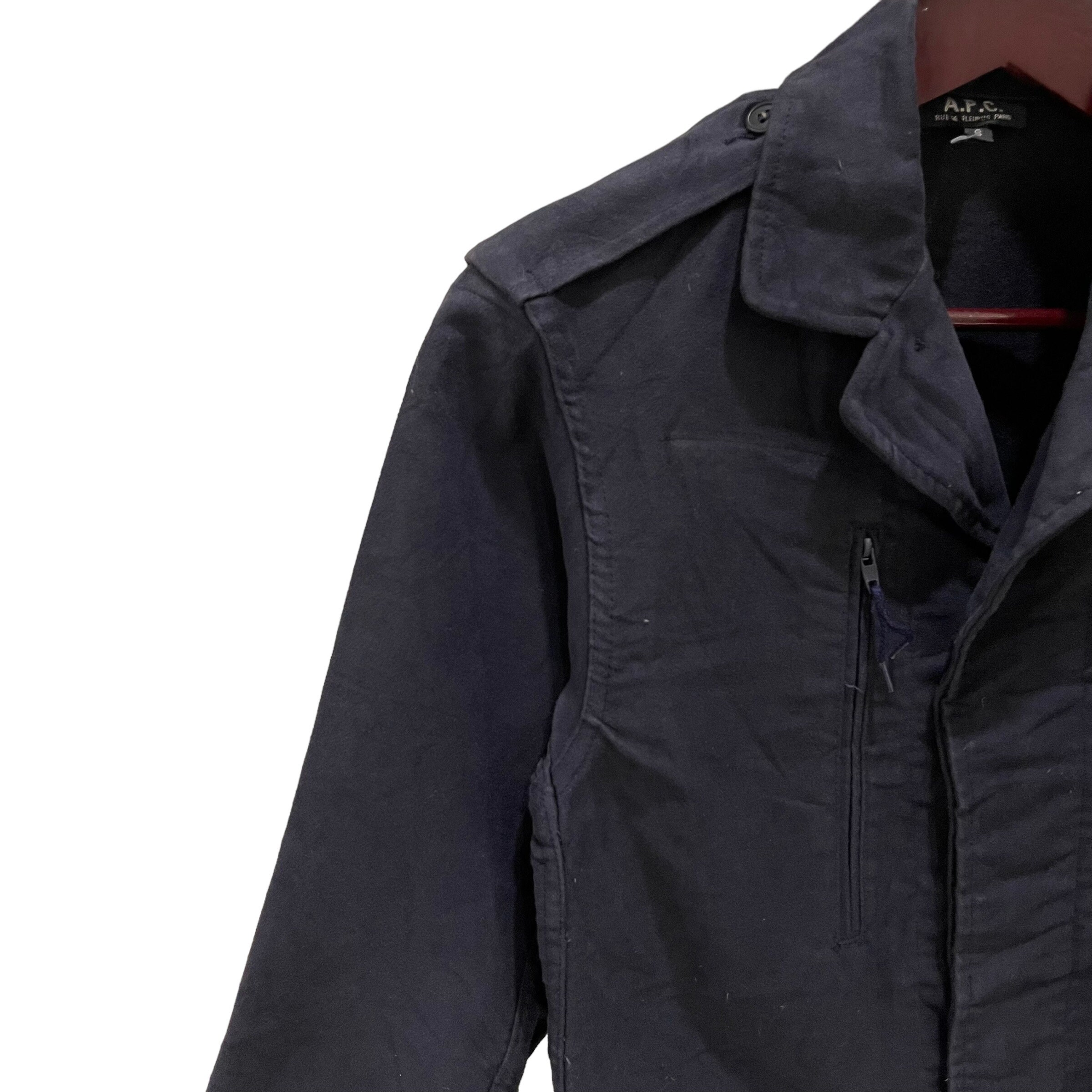 Vintage 90s APC Made in France Button Jacket - Etsy