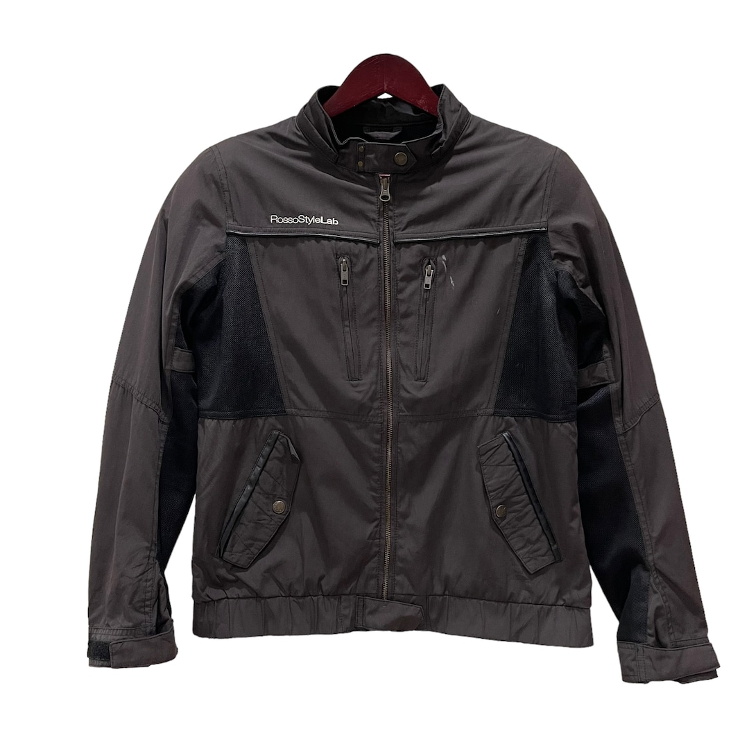 Lab Motorcycle Jacket Vintage Rosso Style Lab Motorcycle Riding Zipper Jacket - Etsy