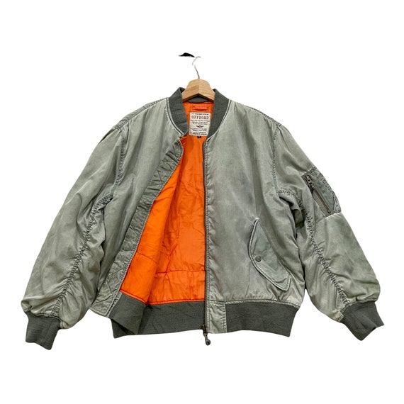 Vintage 90s OFFROAD MA-1 US Army Us Air Forces Flight Bomber Vintage 90s OFFROAD MA-1 US Army Us Air Forces Flight Bomber