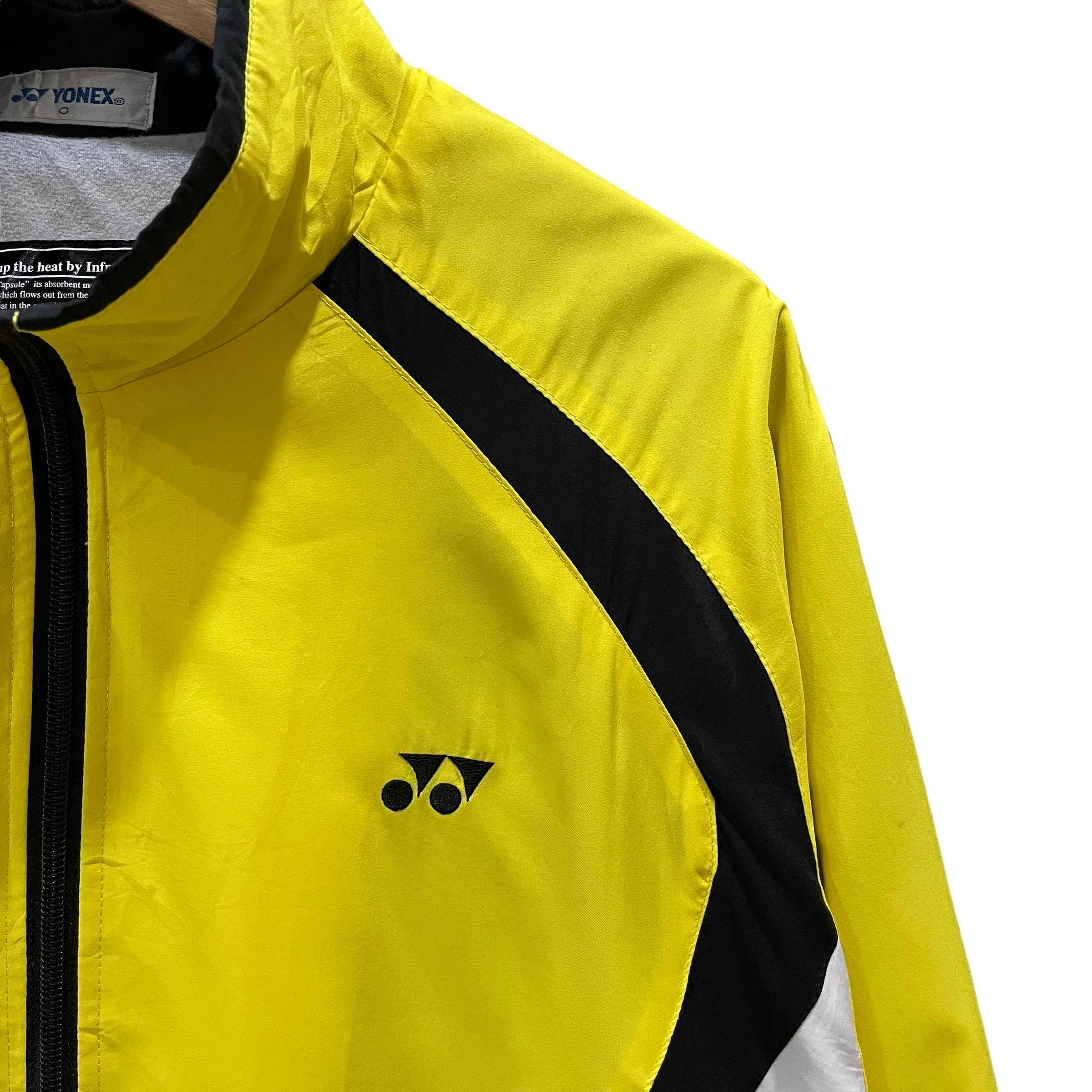 Vintage YONEX Badminton Heat Capsule Small Logo Windbreaker Zipper