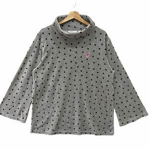 ¡Vintage! Suéter de punto con cuello alto de MCM