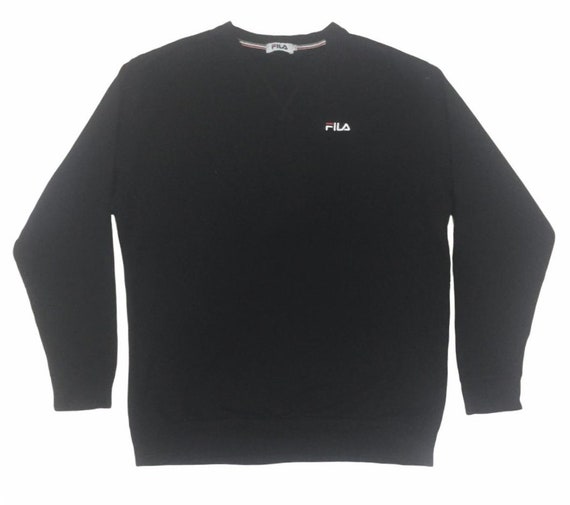 Vintage!! FILA Small Spell Out Small Logo Sweater… - image 1