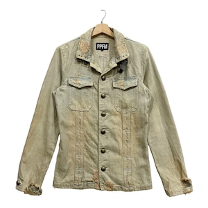 90's PPFM エイジング加工　Riders Jacket VINTAGE This item is unavailable - Etsy