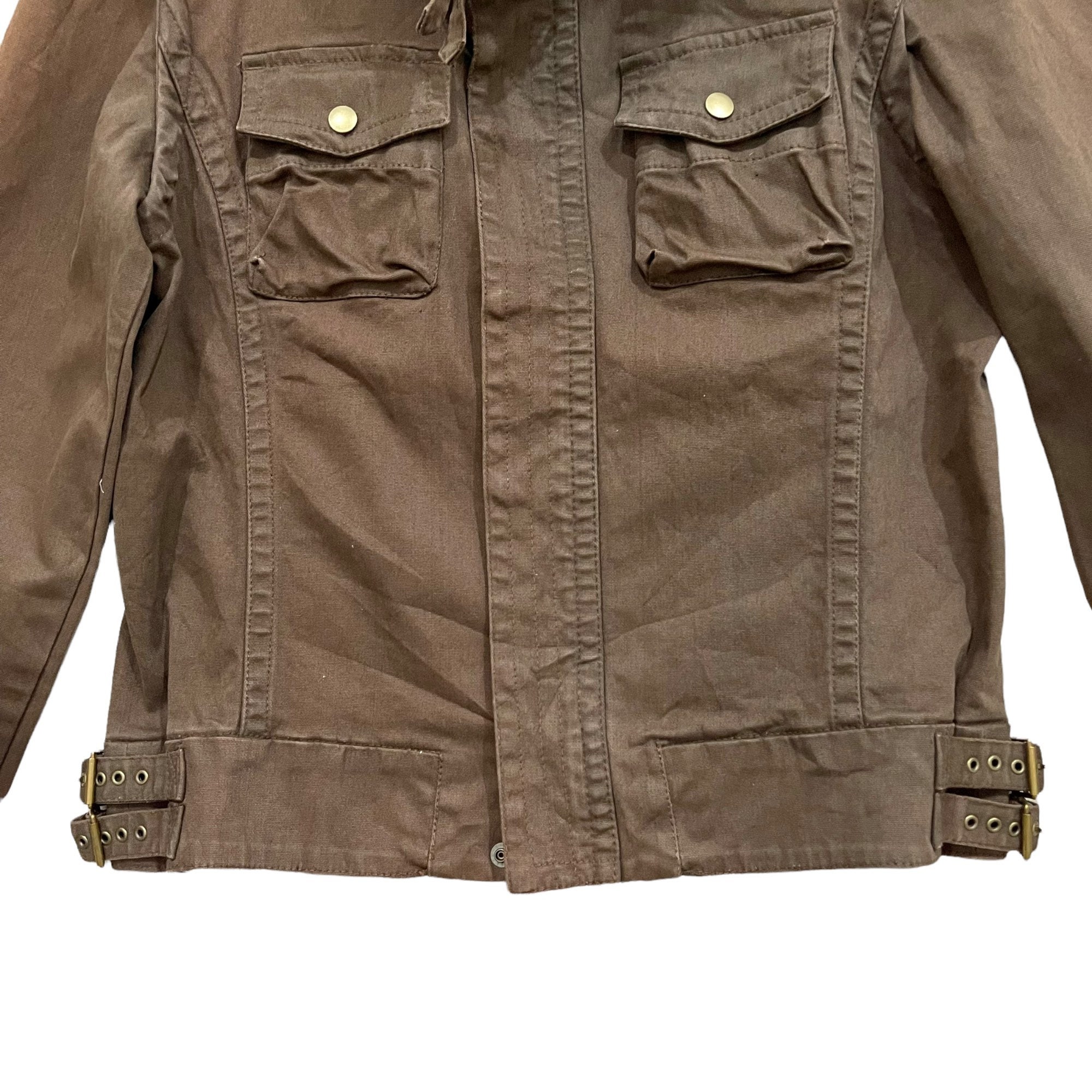 Vintage PPFM Japanese Brand Bikers Cropped Trucker Jacket - Etsy