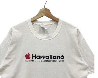 Hawaiian6 Tシャツ 2018 HAWAIIAN6 オフィシャルロゴ×IKKI Tシャツ | Fire Knuckle STORES