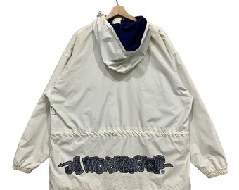 Vintage 90s Alien Workshop Anorak Hoodie Bomber Jacket - Etsy