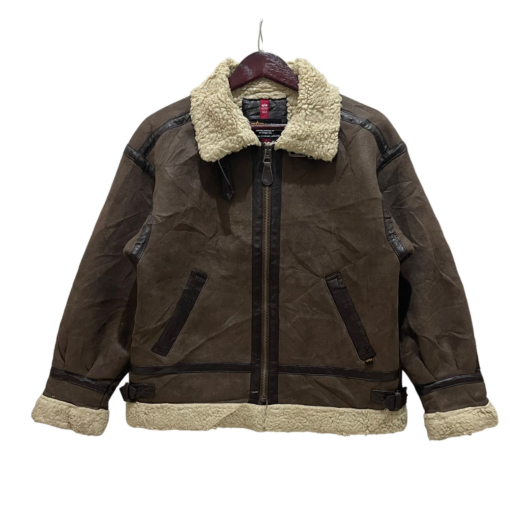 Flight Jacket Alpha Industries B3 Jacke B-15 III TT Two Tone