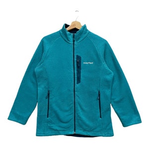 Vintage!! Mont-Bell Climaplus Deep Pile Fleece Zipper Outdoor Jacket