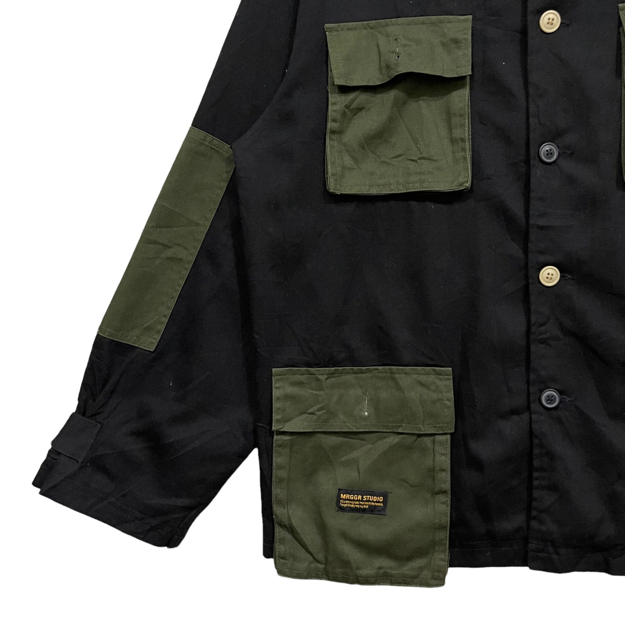 ジャケット・アウター 00s japanese label bondage jacket Japanese Brand MRGGR Bondage Cargo Jacket - Etsy