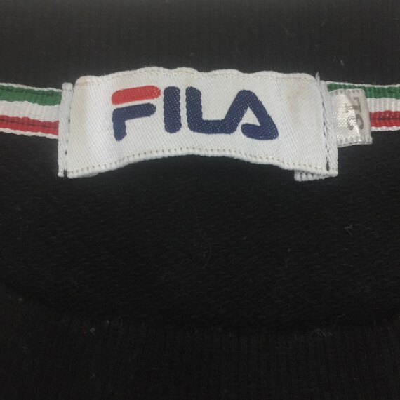Vintage!! FILA Small Spell Out Small Logo Sweater… - image 3