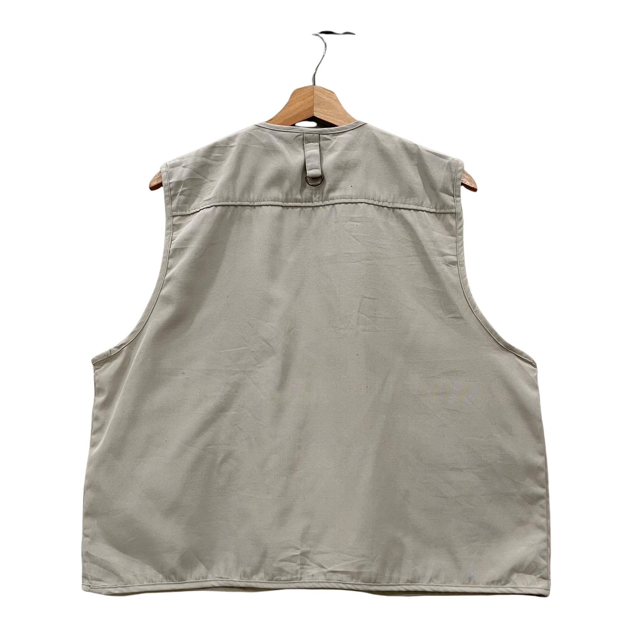 Vintage!! Japanese Brand Fishing Zipper Vest - Etsy