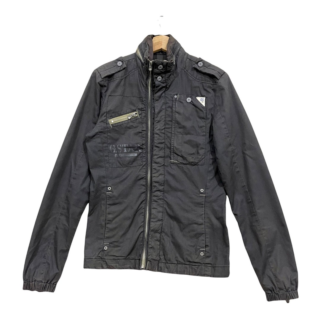 Vintage!! G-star Raw Denim Multipocket Zipper Jacket Rare Vintage!! G-star Raw Denim Multipocket Zipper Jacket Rare