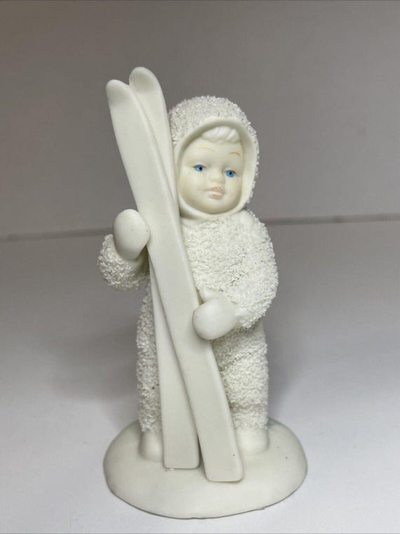 Department 56 スノーベイビーズ フィギュア レッツ ゴー スキー