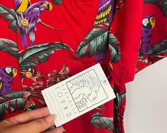 Camicia Hawaiana Uomo Paradise Found - Maniche Corte, Stampa Magnum, 100% Rayon - Foto 9