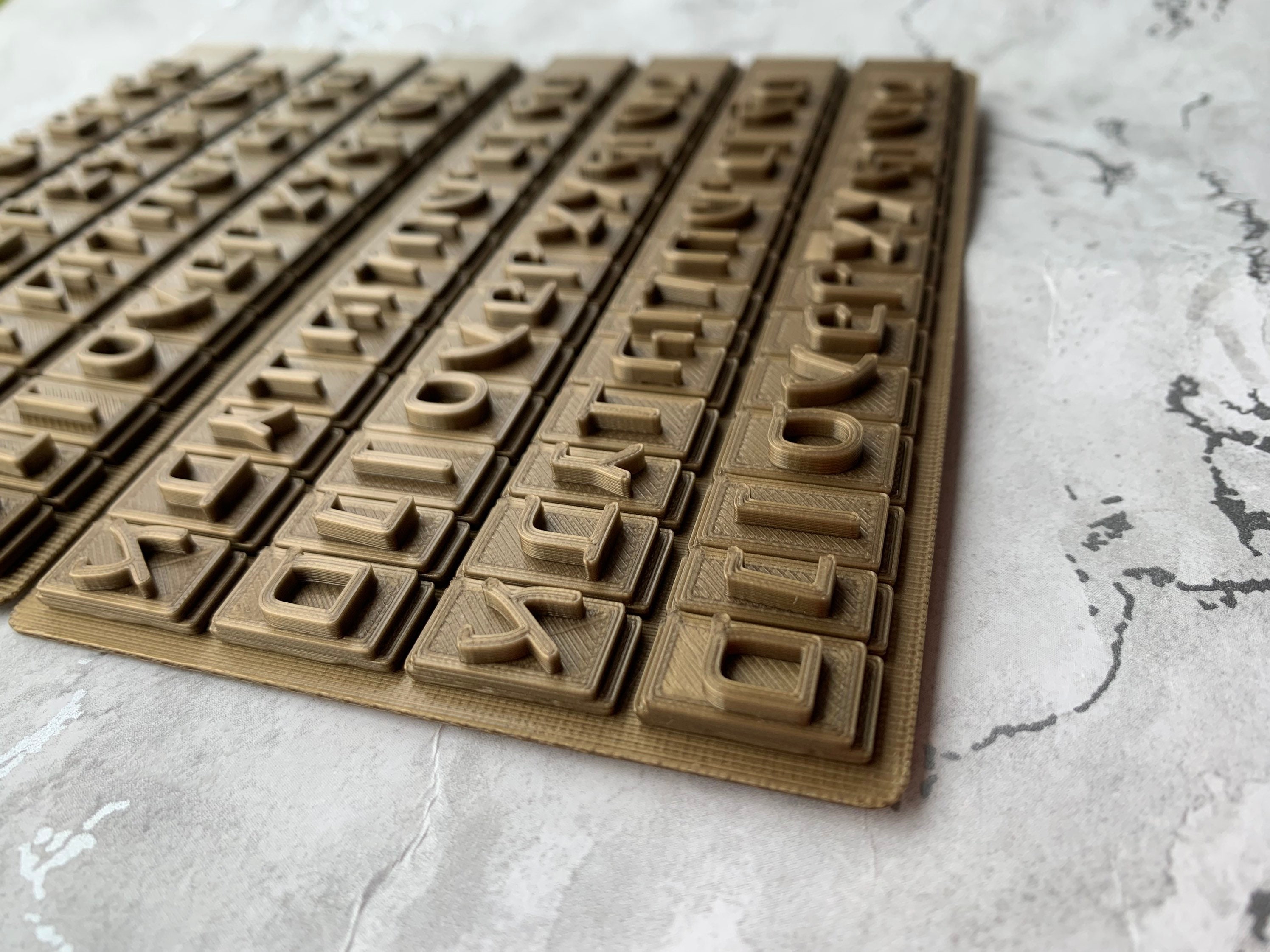Hebrew Alphabet Letters Set Fondant Icing Cookie Stamp / Cakes Etsy