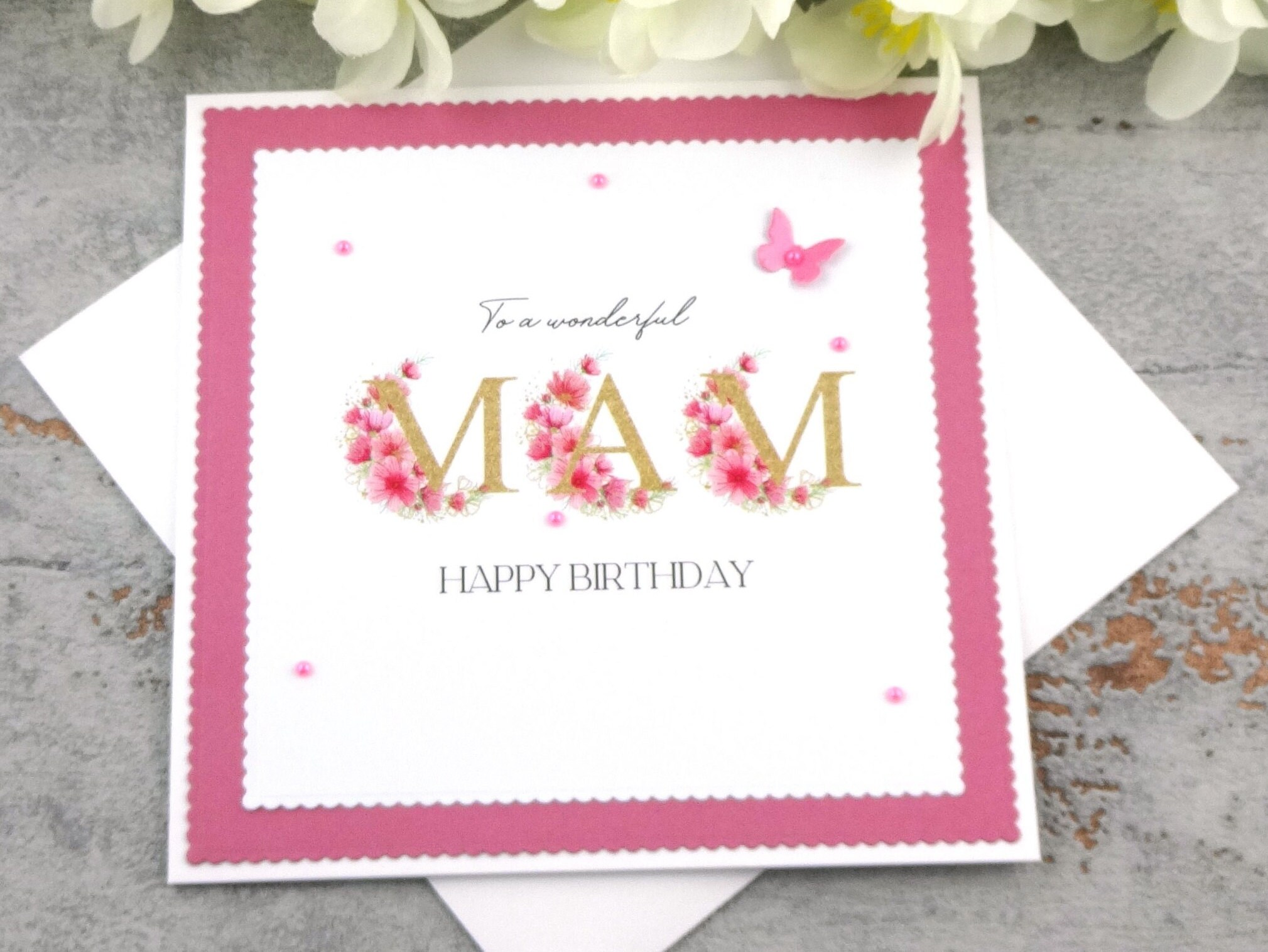 Butterfly Bouquet Birthday Card