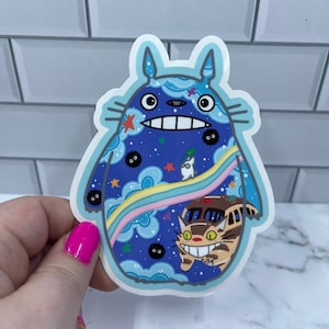 Totoro Silhouette Sticker