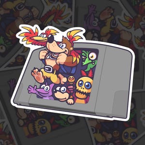 Banjo-Kazooie - Vinyl Sticker