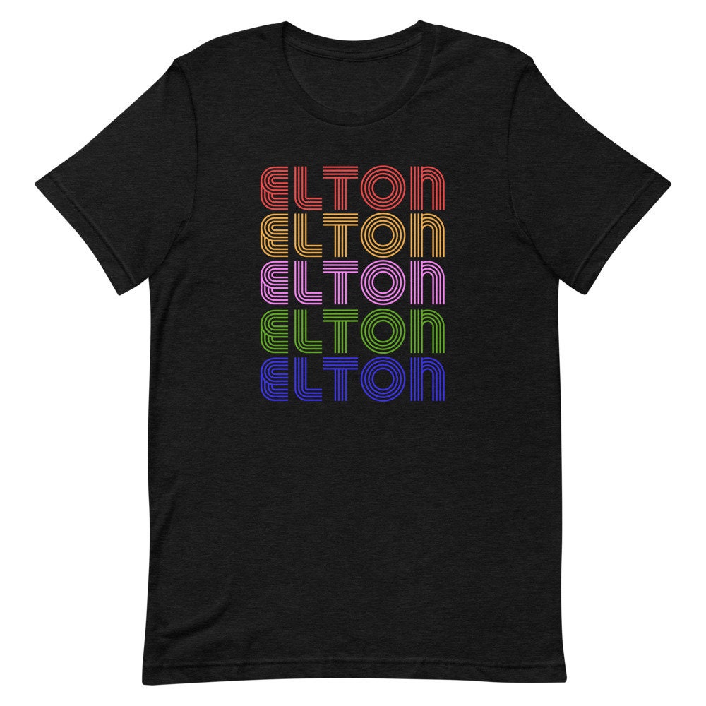 Elton Shirts Tour T-shirt Vintage Graphic T-Shirt Concert | Etsy