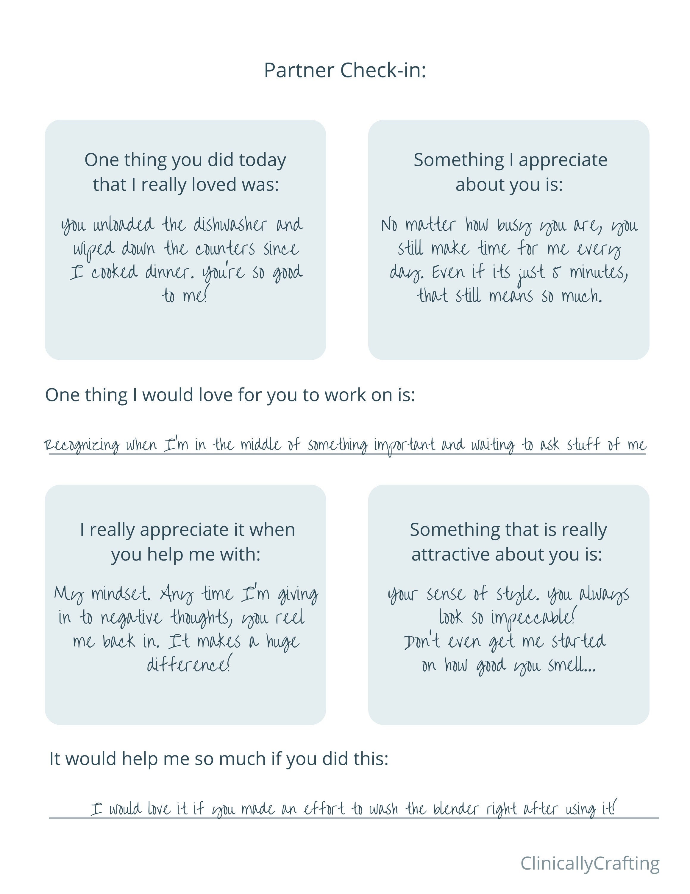 Partner Check In Instant Download | Etsy