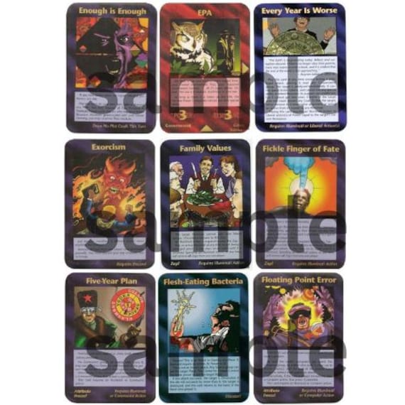 illuminati card game rare cards Illuminati Cards - Donald Trump - Enough is Enough