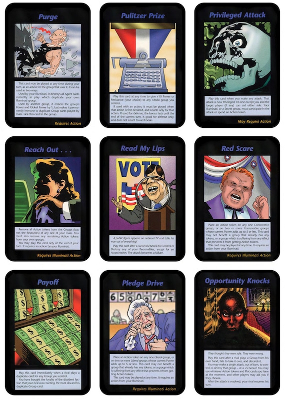 Illuminati Card Game- Steve Jackson 1995- DIGITAL SET- Over 400 Cards + Ebook - Etsy Israel Illuminati Card Game- Steve Jackson 1995- DIGITAL SET- Over 400 Cards + Ebook - Etsy Israel