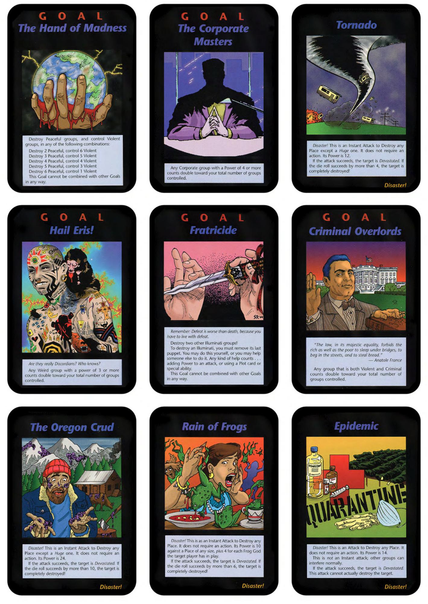 illuminati card game rare cards Graded Card Case main image 0