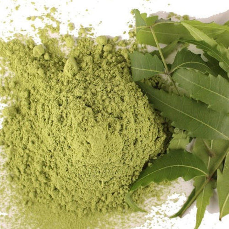 100 Natural Organic Indian Dry Multi Leaf mint,pudina Neem,rose Petal