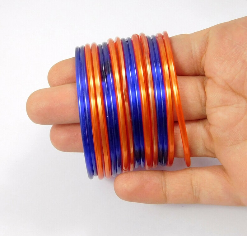 2.6,2.8 12 Pieces Good Quality Beautiful Multi Color Simple Plain Indian Glass Bangle Set For Women /& Girl/'s Free Shipping Bangle Size-2.4